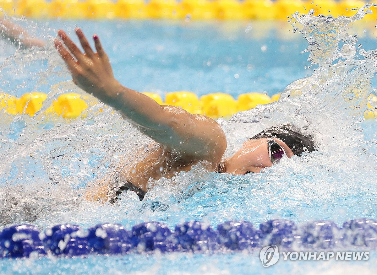 [아시안게임] 이은지, 배영 200ｍ 예선 2위…김우민, 자유형 1,500ｍ 금 도전(종합)