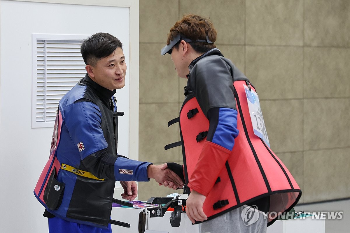 [아시안게임] 한국사격, 남자 러닝타깃 단체전 2관왕…개인전 동메달 2개(종합)