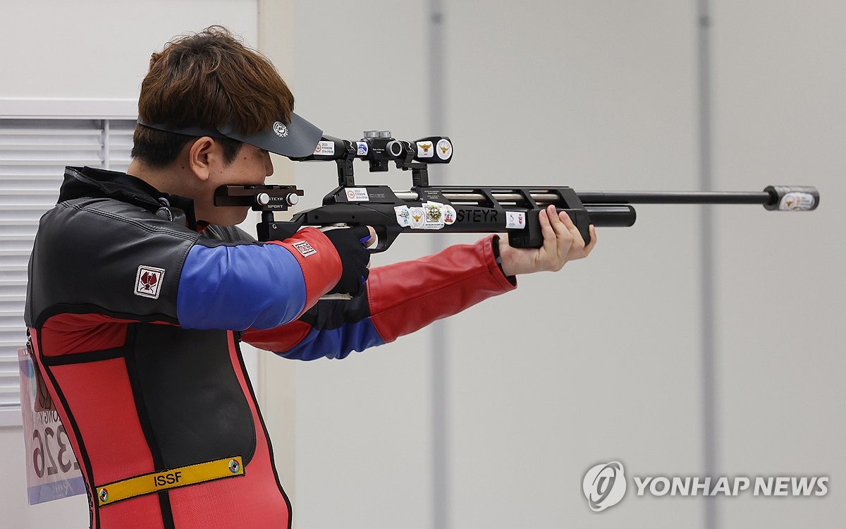 [아시안게임] 한국사격, 남자 러닝타깃 단체전 2관왕…개인전 동메달 2개(종합)