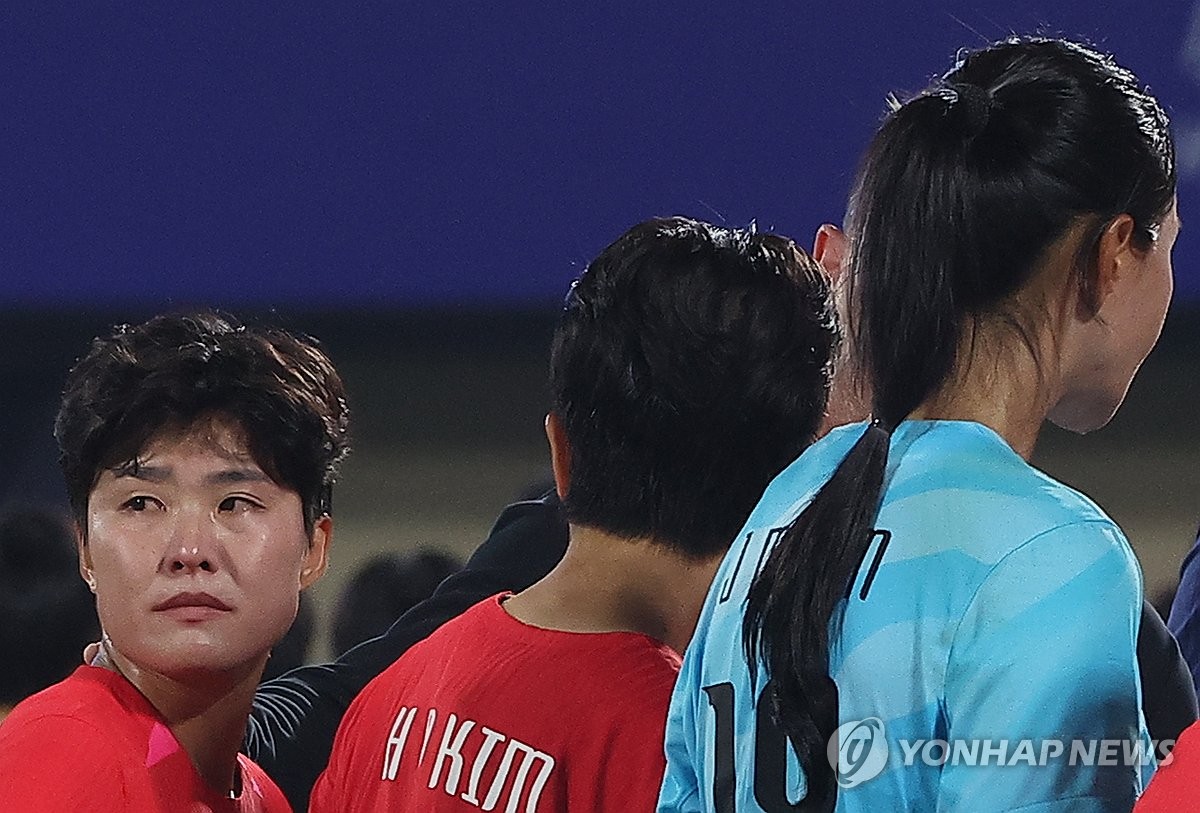 [아시안게임] 여자축구 지소연 "북한전, 이렇게 불공정한 경기 처음"