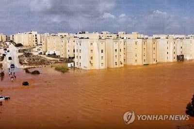 북아프리카 리비아 폭풍우 강타…"2천여명 사망 추정"(종합)