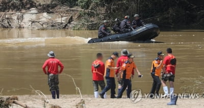 경찰, 내성천 보문교 일대서 고 채 상병 사망원인 합동 실황조사