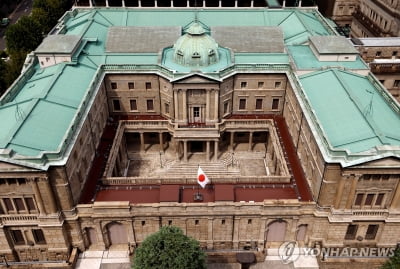 일본은행, '대규모 금융완화' 지속…장기금리 상한도 1% 유지