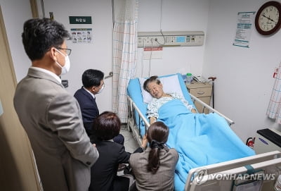 '단식 23일째' 이재명, '당 혼란·영장심사' 단식출구 될까(종합)