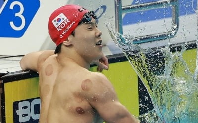 [아시안게임] 지유찬, 자유형 50ｍ '21초84' 대회신기록…"금메달 도전"