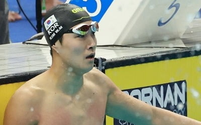 한국수영, 남자 계영 800ｍ서 아시안게임 단체전 사상 첫 금메달