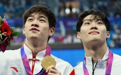 [아시안게임] 자유형 200ｍ 예선 황선우 3조·판잔러 4조·이호준 5조