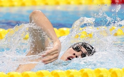 [1보] 황선우, 아시안게임 자유형 200ｍ 한국신으로 우승…이호준 3위