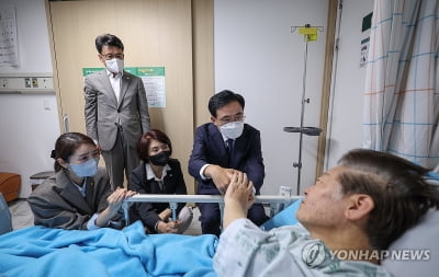 병상서 강서구청장 선거 보고받는 이재명…본격 당무복귀 채비