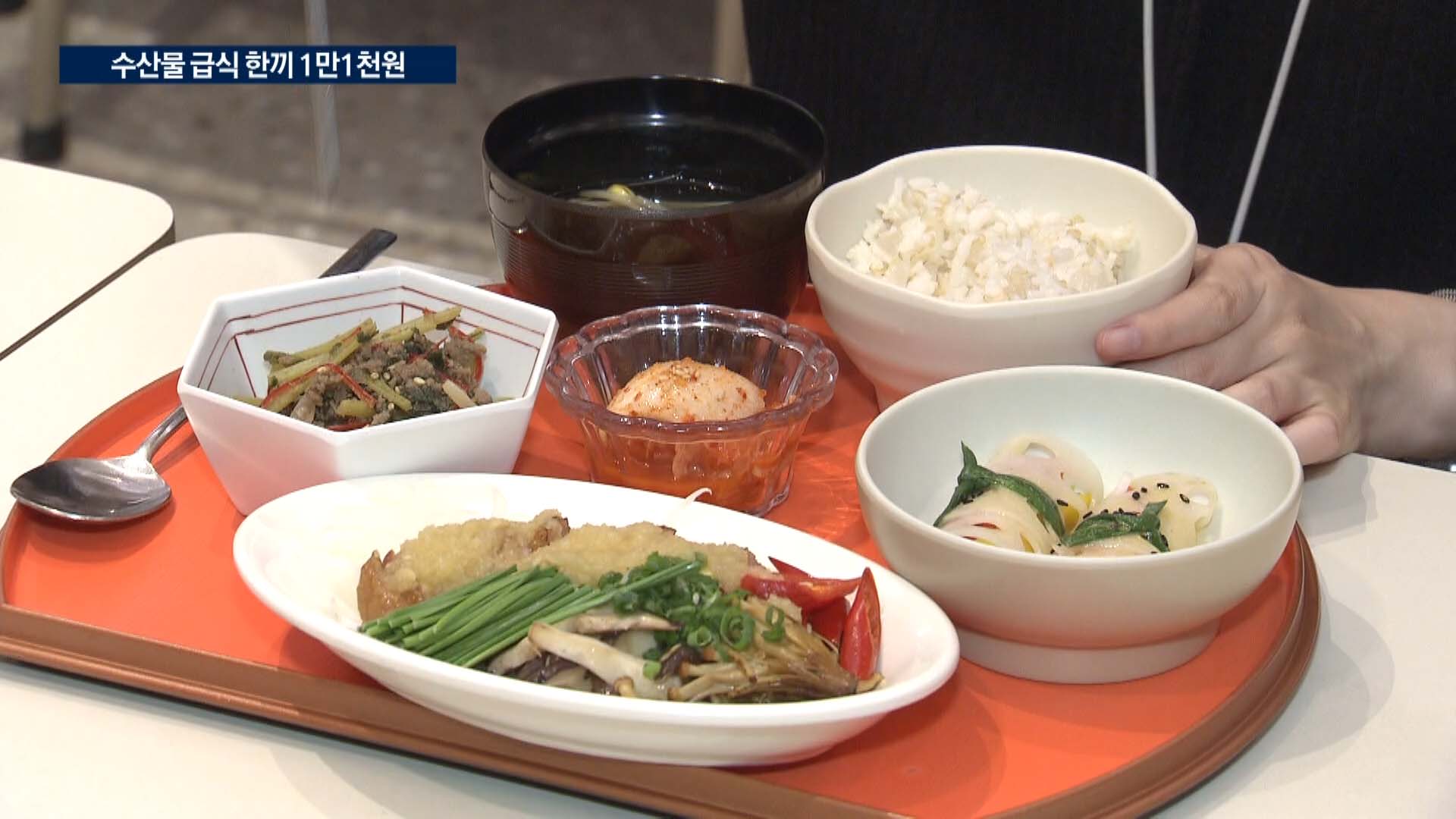 수산물 반찬 구내식당 한끼 1만1천원..지원 없으면 어려워 | 한국경제 수산물 반찬 구내식당 한끼 1만1천원..지원 없으면 어려워