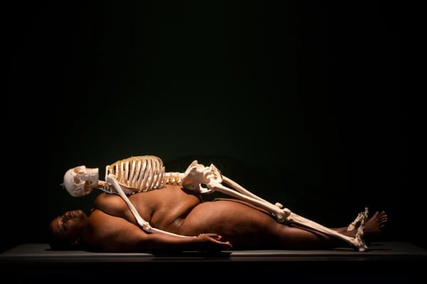 Marina Abramović, Nude with Skeleton, 2002/2005/2023