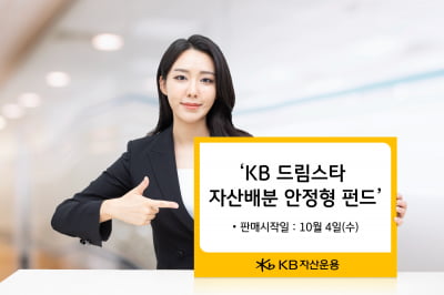 KB·미래자산운용, 자산배분 안정형펀드 출시