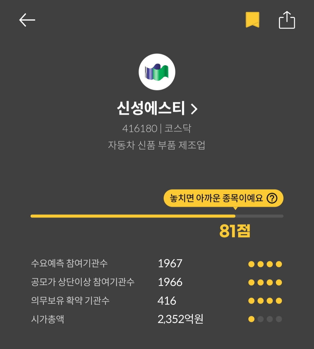 [마켓PRO] 청약할까말까: 신성에스티, 예상수익 100%…"공모가 2배 간다"