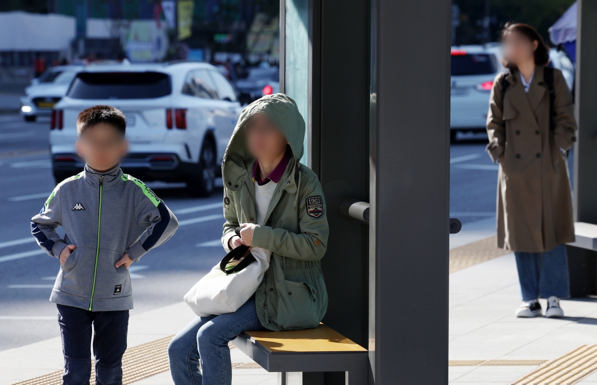 [포토] 패딩, 목도리 등장