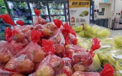 치솟는 사과값 잡으려…'못난이' 사과까지 동원