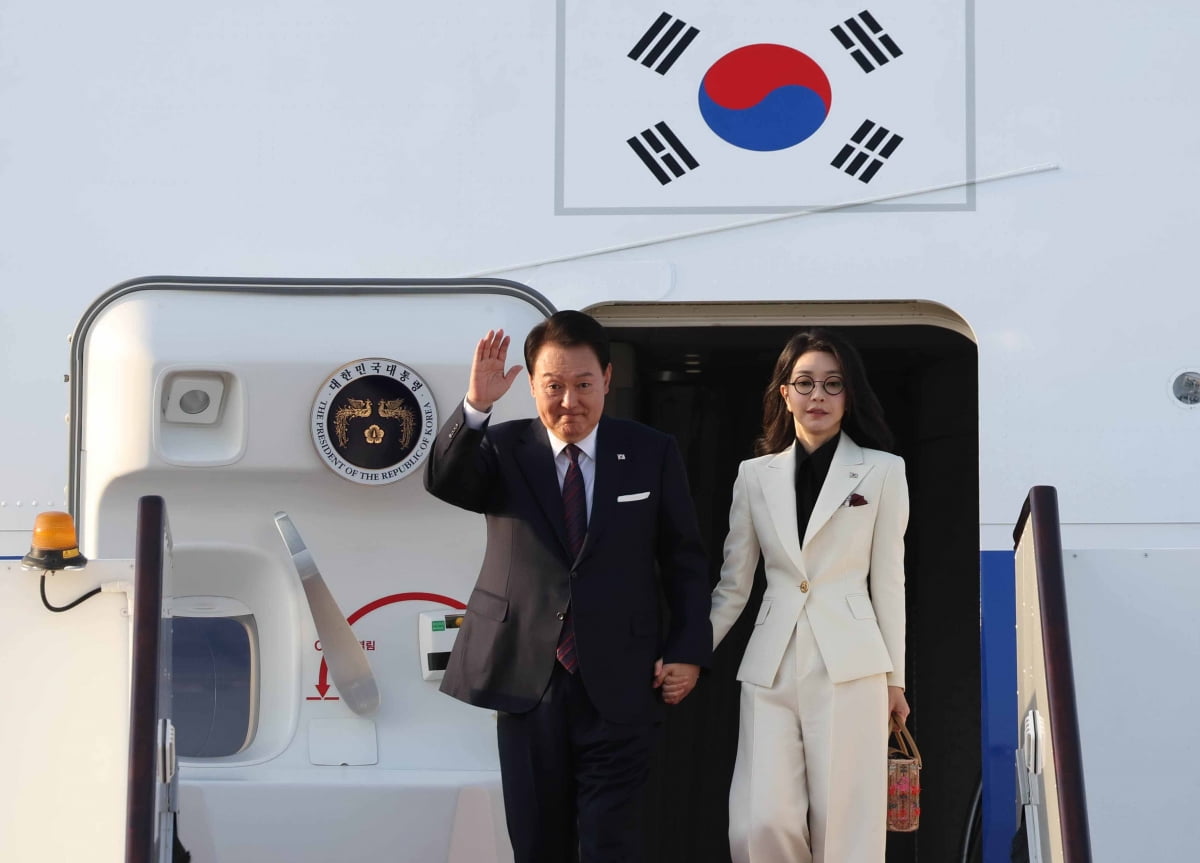 [포토] 한국 정상 최초로 카타르 국빈 방문하는 윤 온라인 카지노 합법 사이트