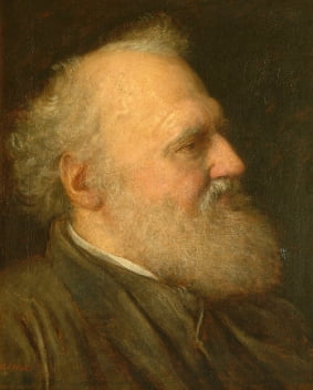 헨리 토비 프린셉(1871). 홀랜드하우스를 빌려 쓰고 있었던 프린셉 부부는 왓츠의 삶에 크나큰 영향을 미쳤다. /와츠갤러리