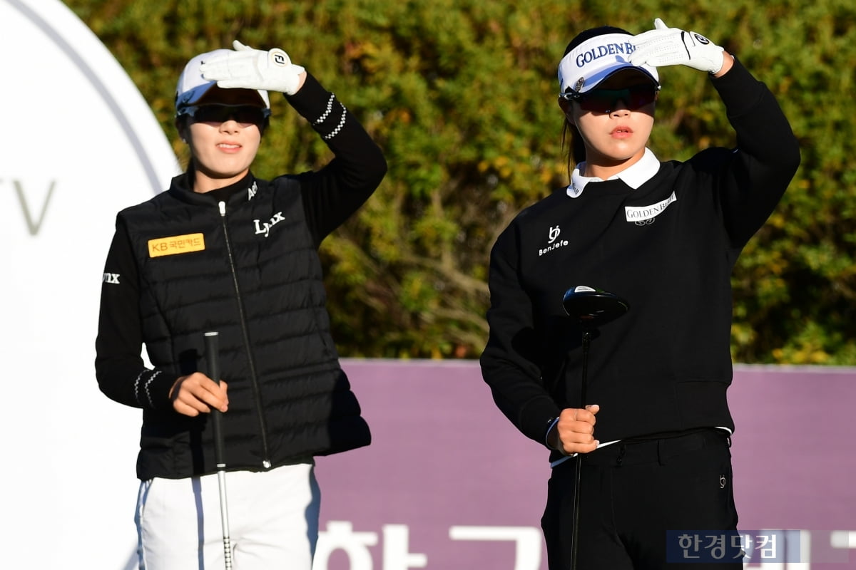 [상상인·한국경제TV오픈 2023] 안송이-인주연, '태양을 피하는 방법'