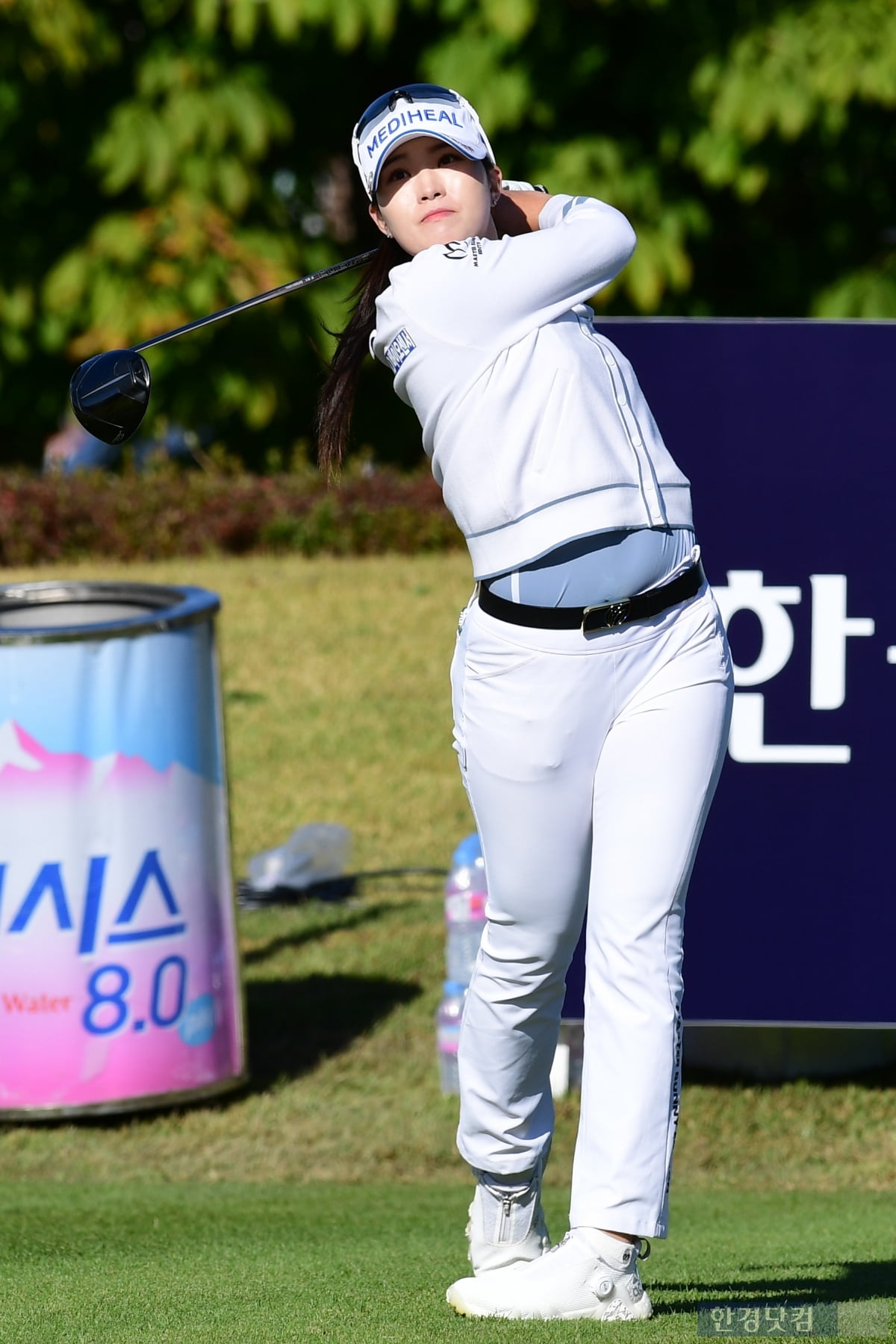 [상상인·한국경제TV오픈 2023] 안지현, '오늘도 힘차게'