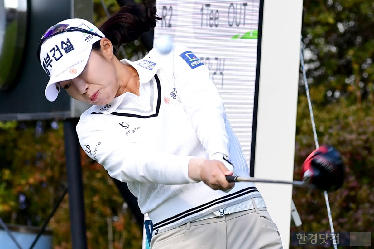 [상상인·한국경제TV오픈 2023] 김수지, '선두권 향해 가자'