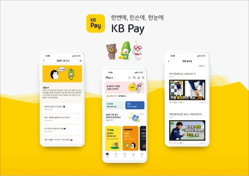 KB국민카드는 KB Pay(페이)를 통해 금융과 비금융 서비스를 통합 제공하고 있다. /KB국민카드 제공

 