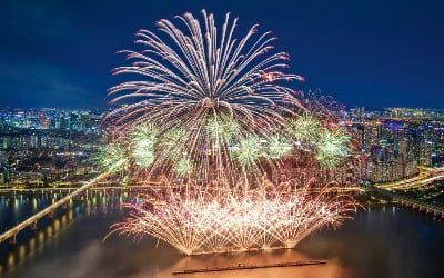 [포토] 서울세계불꽃축제 100만명 모였다