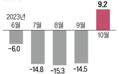 하루 평균 수출 13개월 만에 반등…소비·투자는 찬바람