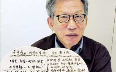 유홍준 "한국 미술의 히스토리 아닌 스토리를 쓰고 싶었다"