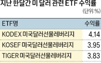 돈 몰리는 '달러 ETF'…계속 웃을 수 있을까