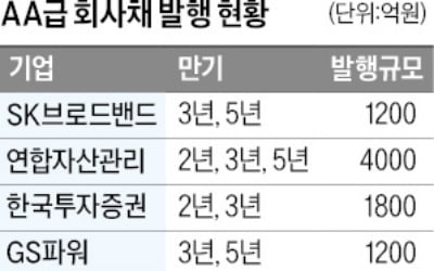 연말 기업 자금조달 환경 악화…AA급 우량채도 잇단 '오버발행'