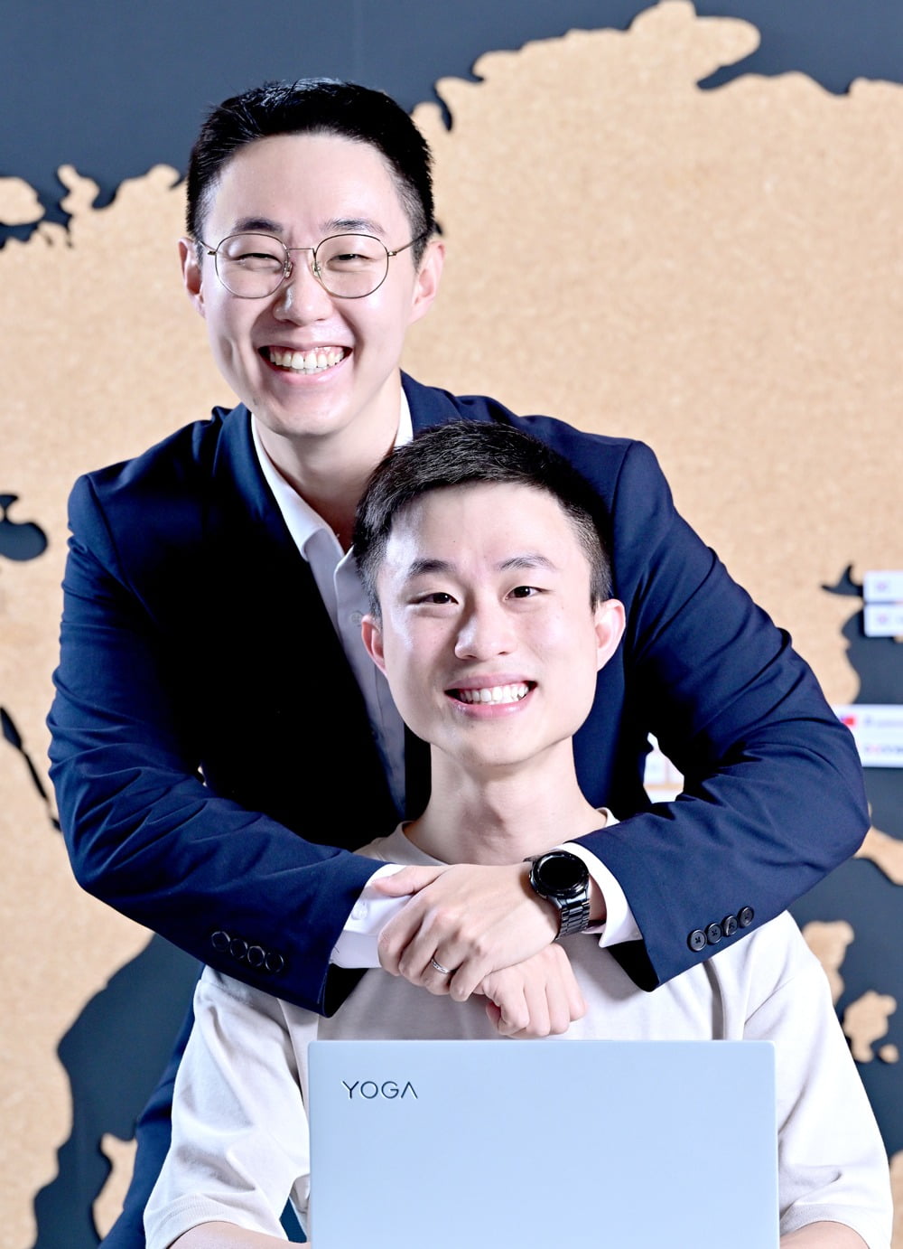 (위부터) CEO DAN HA, CPO SEAN LEW