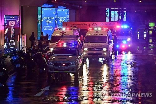 방콕 시내 호화 쇼핑몰서 괴한 총격…고객 수백명 대피