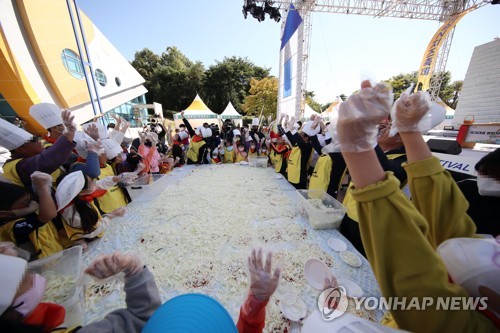 가을꽃·먹거리 나들이객 유혹…전국 가을축제로 물들다