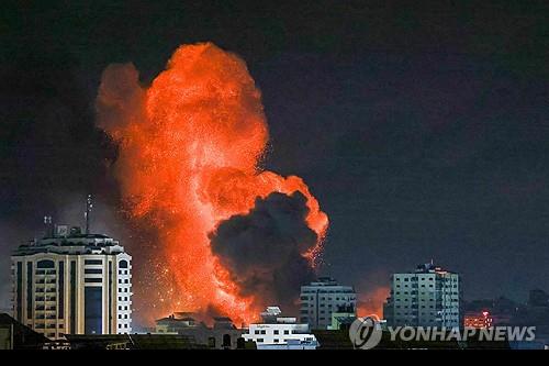 이스라엘·가자 사망자 1천600명 넘어…이, 가자지구 공습 지속(종합)