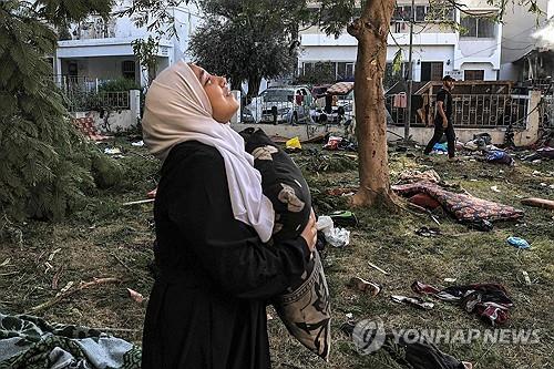 가자병원 참사에 세계 공분…이스라엘 책임엔 서방-아랍 온도차