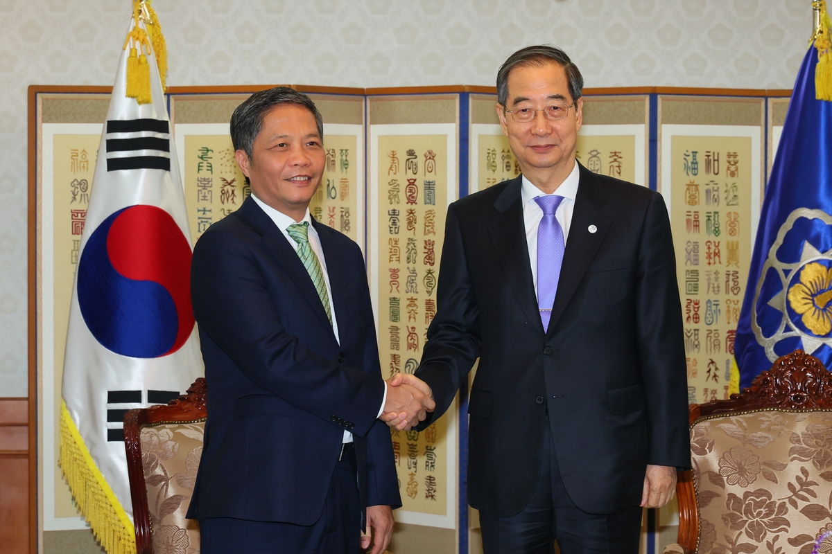 한총리, 베트남 경제위원장 접견…한국계은행 인허가 지원 요청