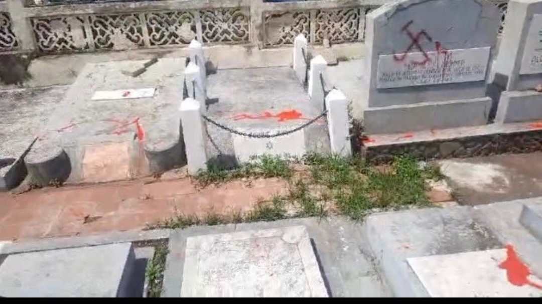 니카라과서 유대인 무덤 훼손돼…"나치 문양 페인트칠도"