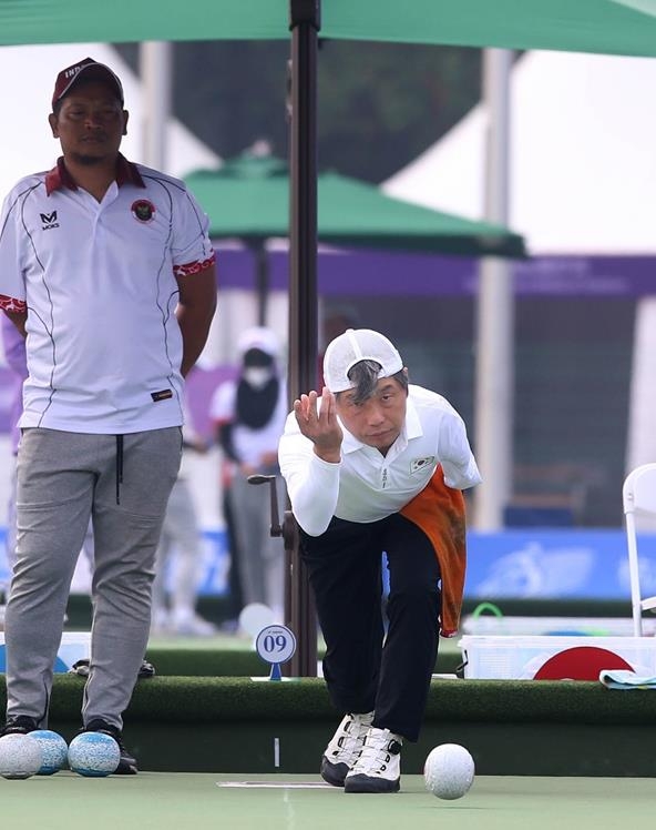 한국 론볼, 정재홍·김승희·황동기 금메달…하루에만 메달 5개