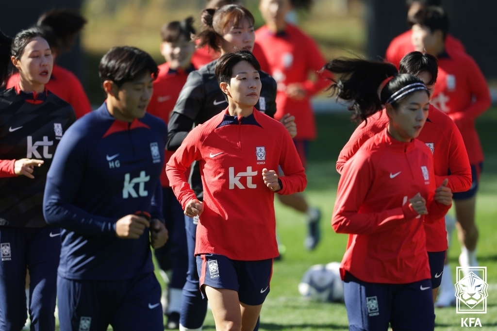 여자축구 벨호, 내일 한중전…파리행 8부 능선 도전