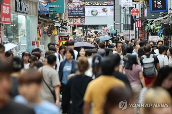 외국인관광객 '북적'…중국인 가장 많이 왔다