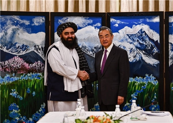 中, 탈레반 지지…아프간 "일대일로 협력 희망"