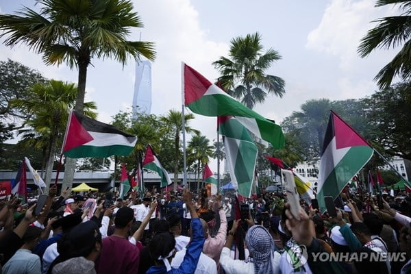 "무슬림 단합"…곳곳서 팔레스타인 지지 시위