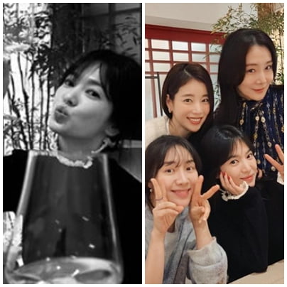 Song Hye-kyo, New Year's party meeting with beautiful best friends
