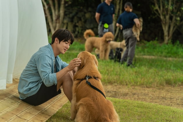 Genuine man Yoo Yeon-seok, golden retriever himself