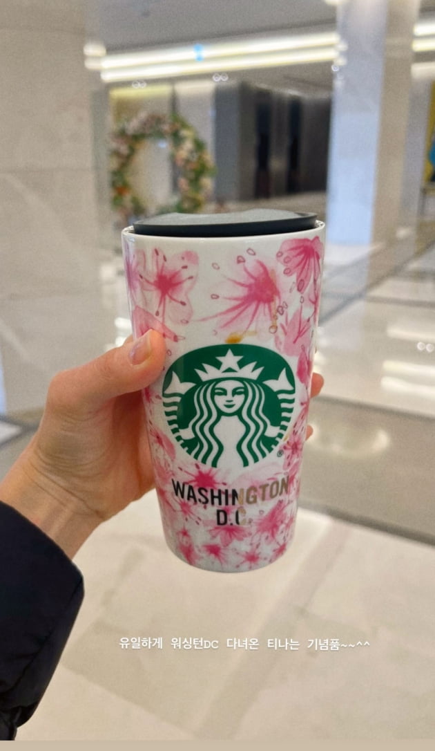 Seo Hayan, a souvenir she took with her when she went to a 5-star hotel.