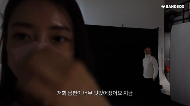 Lim Chang-jeong's "You're cool" expression was properly written on his white eyes.