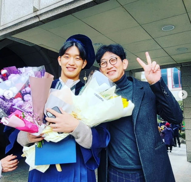 Kim Chang-yeol's son, Kim Joo-hwan, was admitted to Yonsei University on a regular basis.