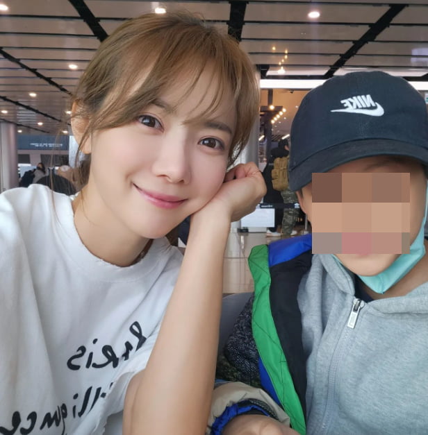 Yoo Hana, “sobbing at Gimpo Airport” at separation from her son