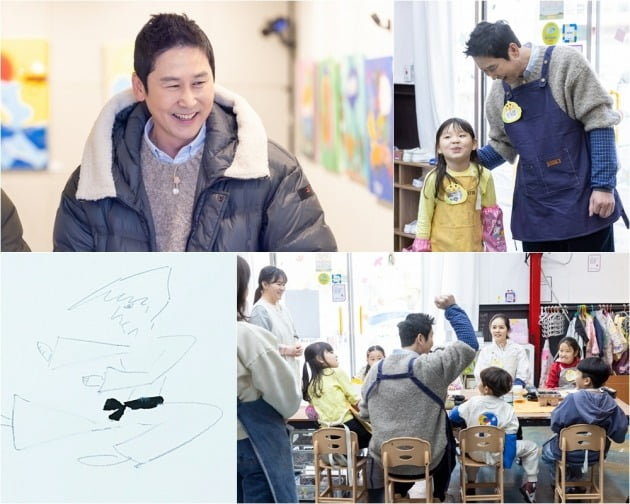 Shin Dong-yeop "Hearing impaired eldest brother, help me draw a picture"