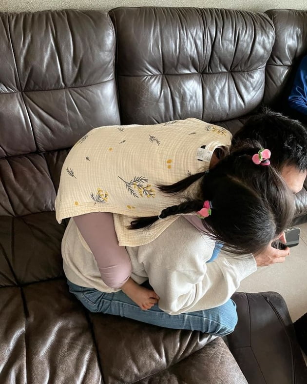 Kim So-young's daughter gained 0.7 kg in two days after eating her grandmother's food.